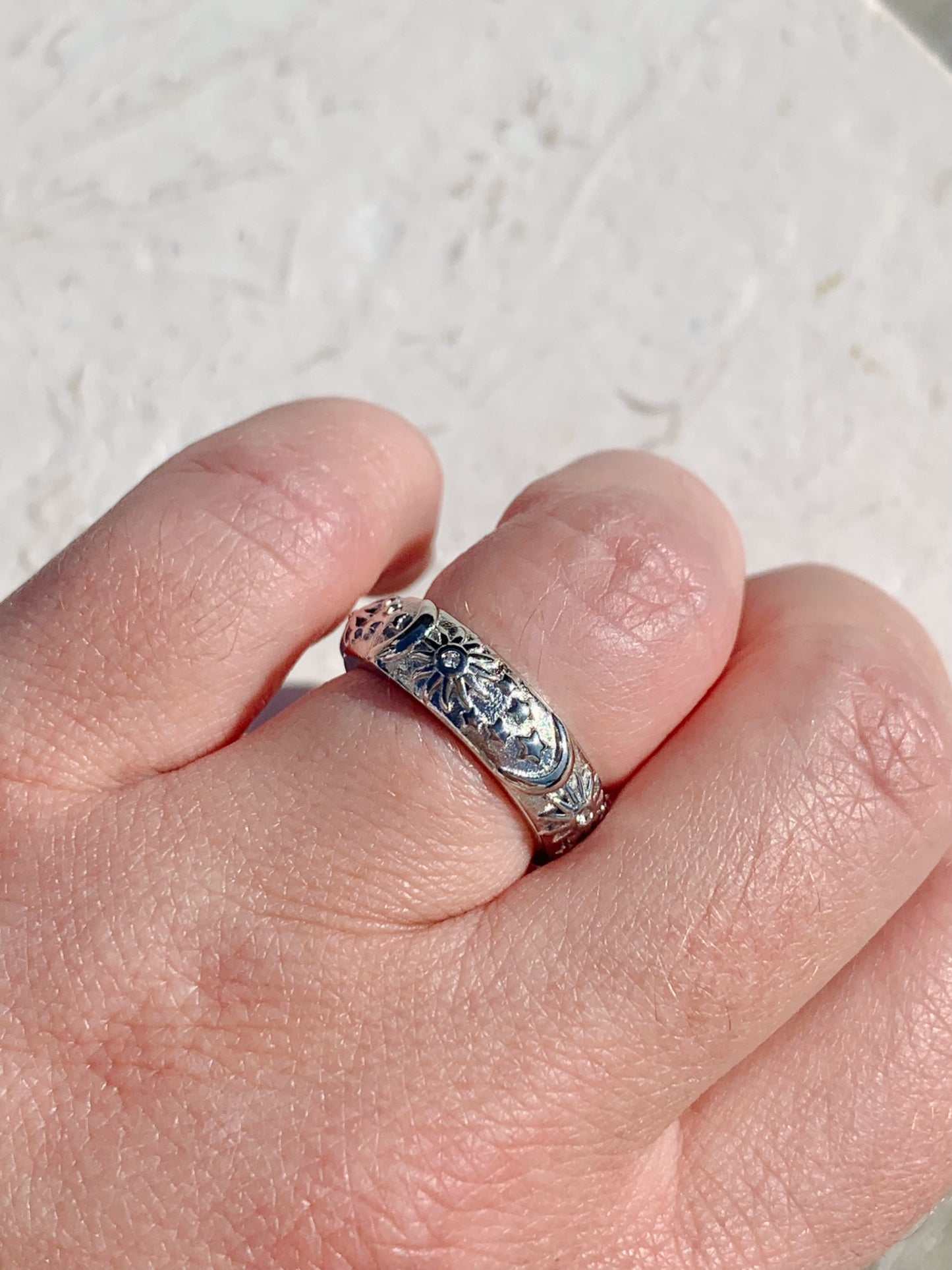 LA LUNA RING SILVER