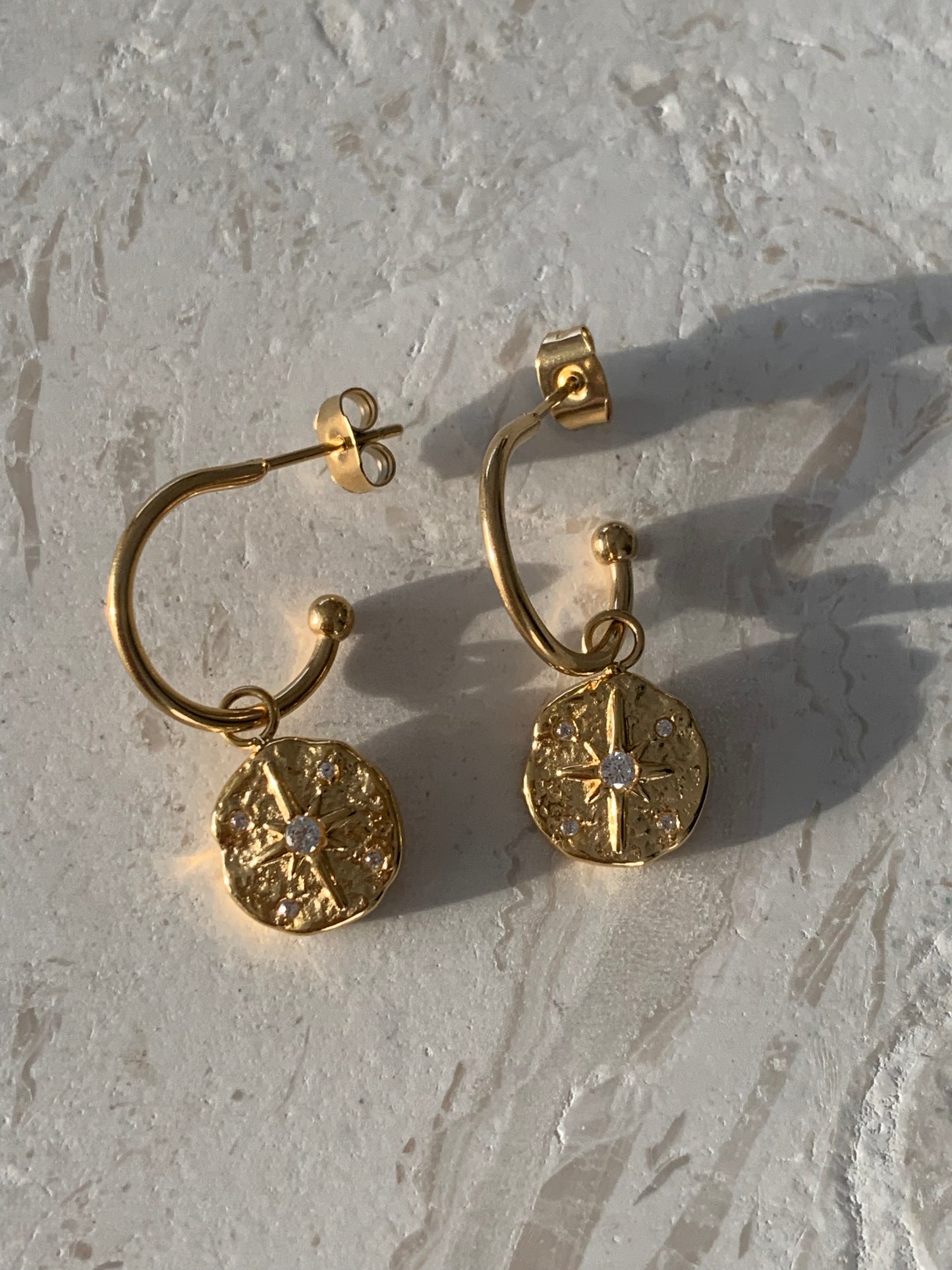 SPARKLE STAR EARRINGS