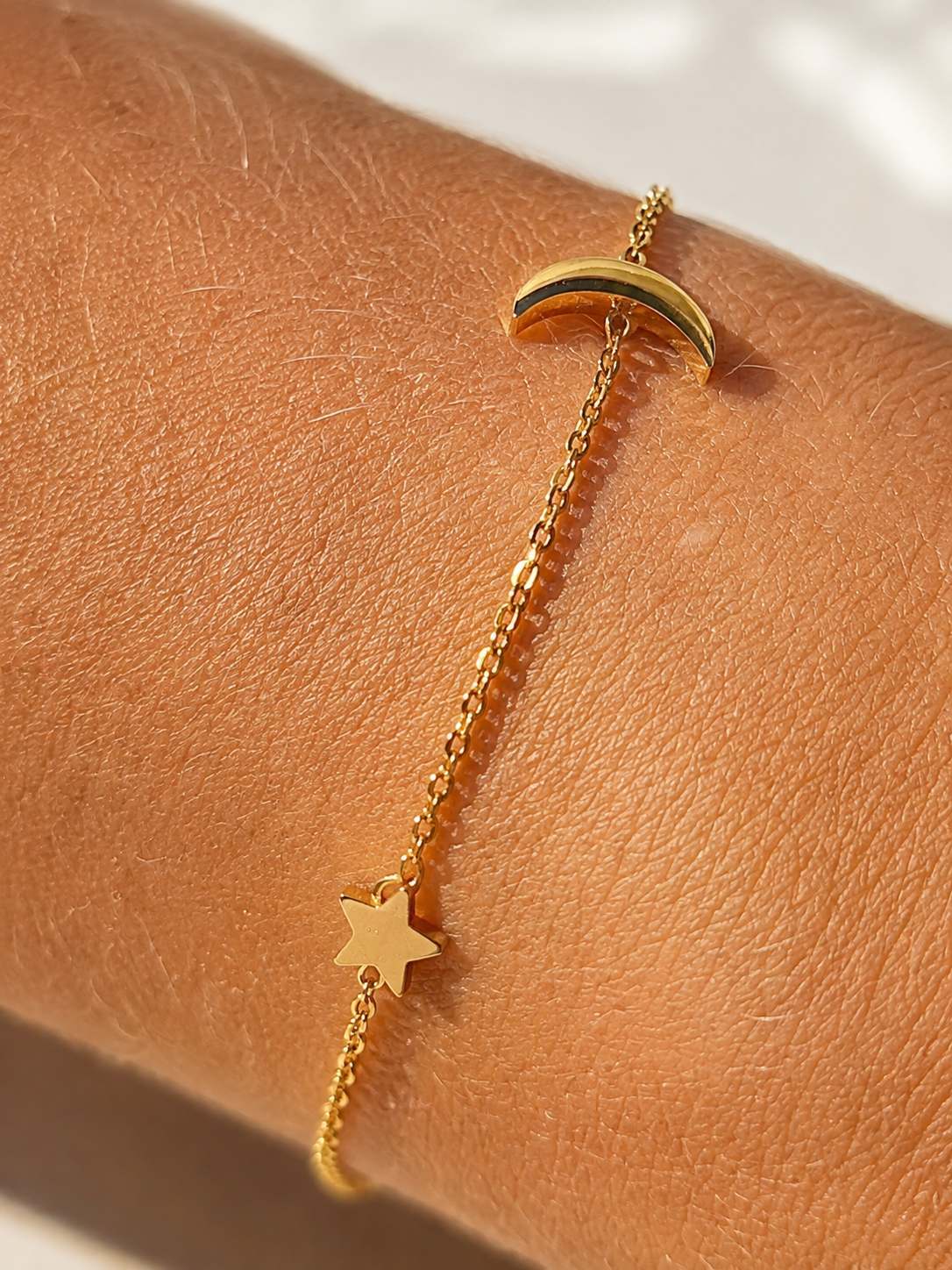 STAR AND MOON BRACELET