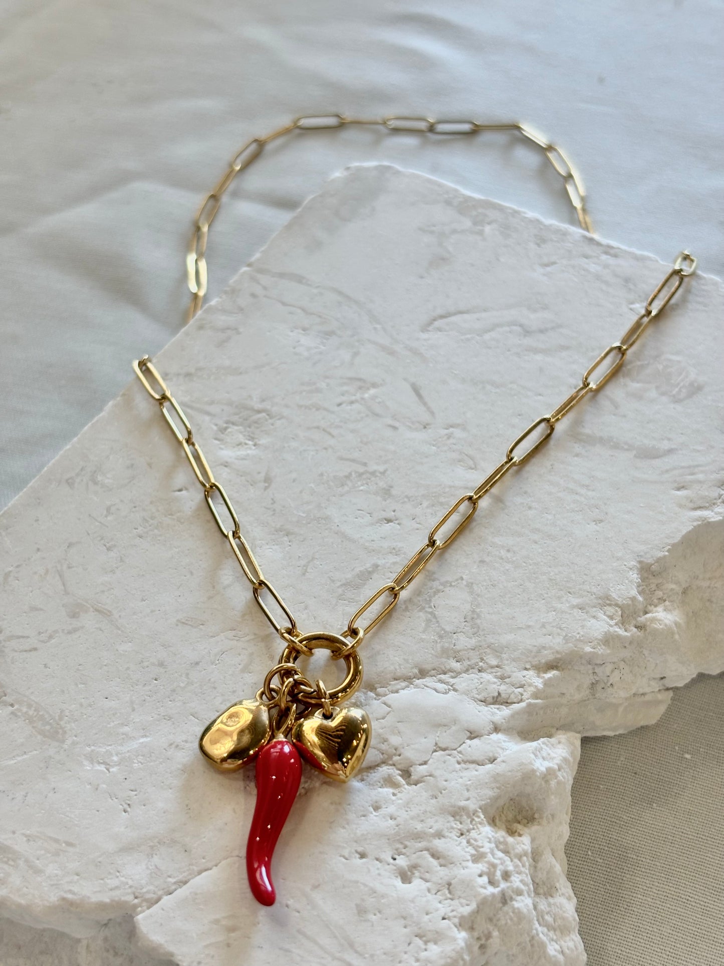 PEPPER CHARM NECKLACE