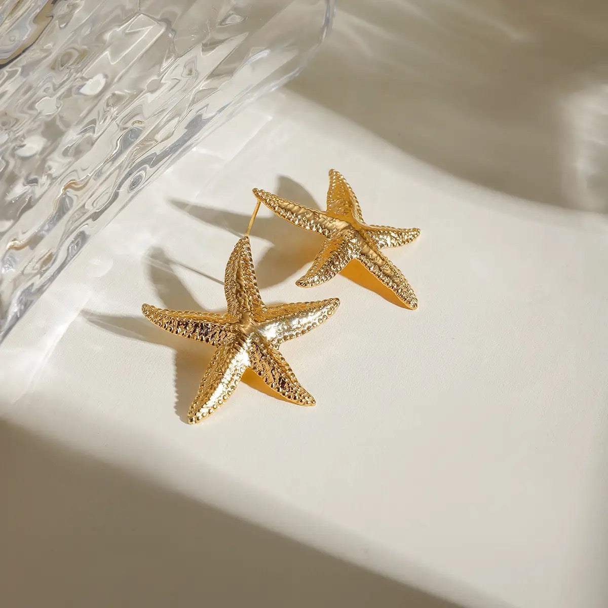 SEA STAR STUD EARRINGS