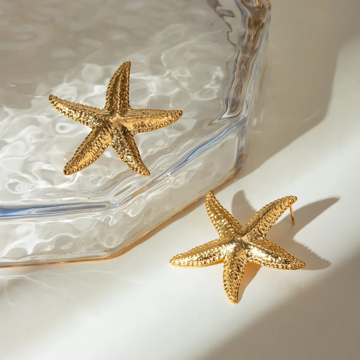 SEA STAR STUD EARRINGS