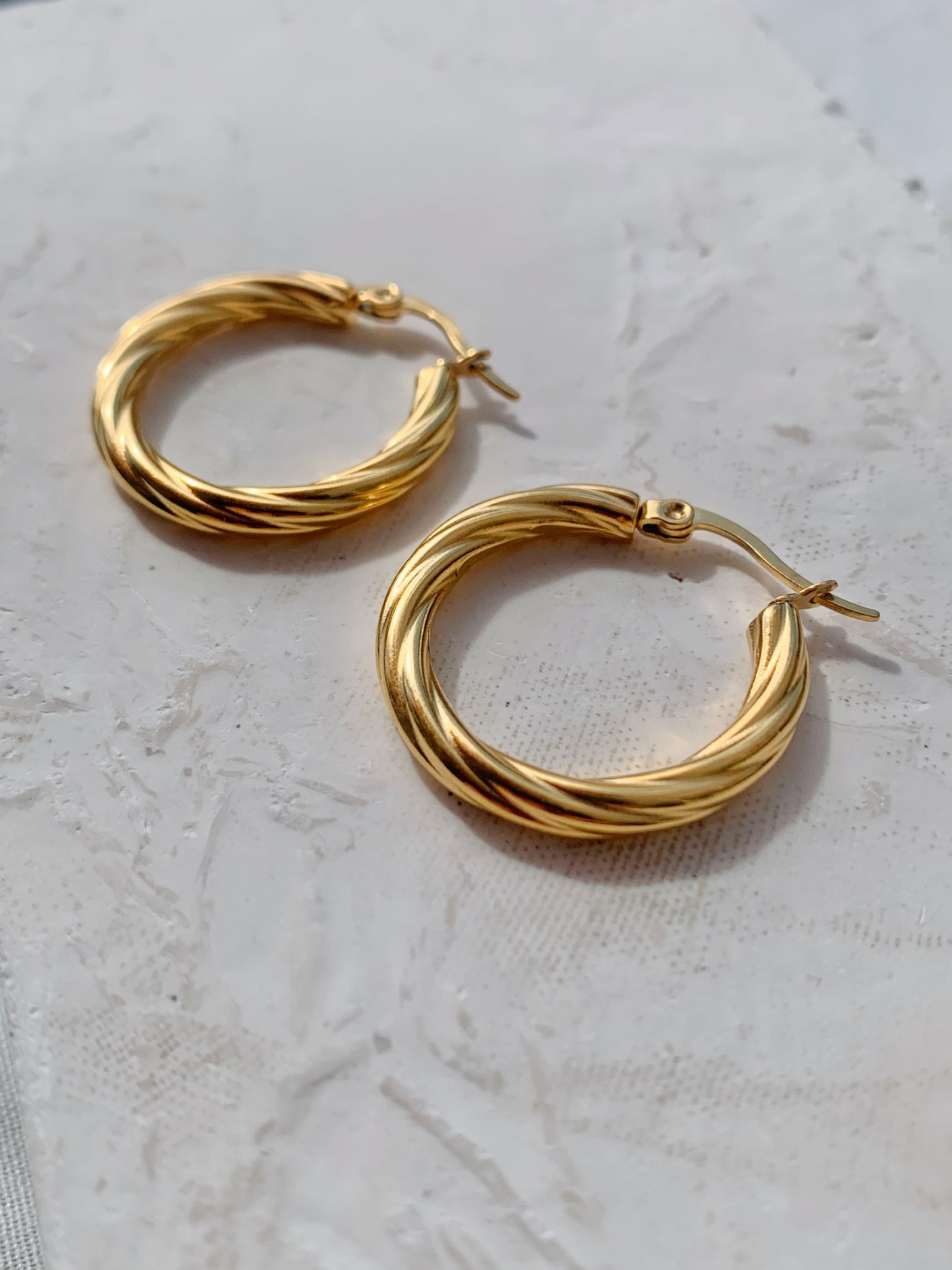 IVY HOOP EARRINGS
