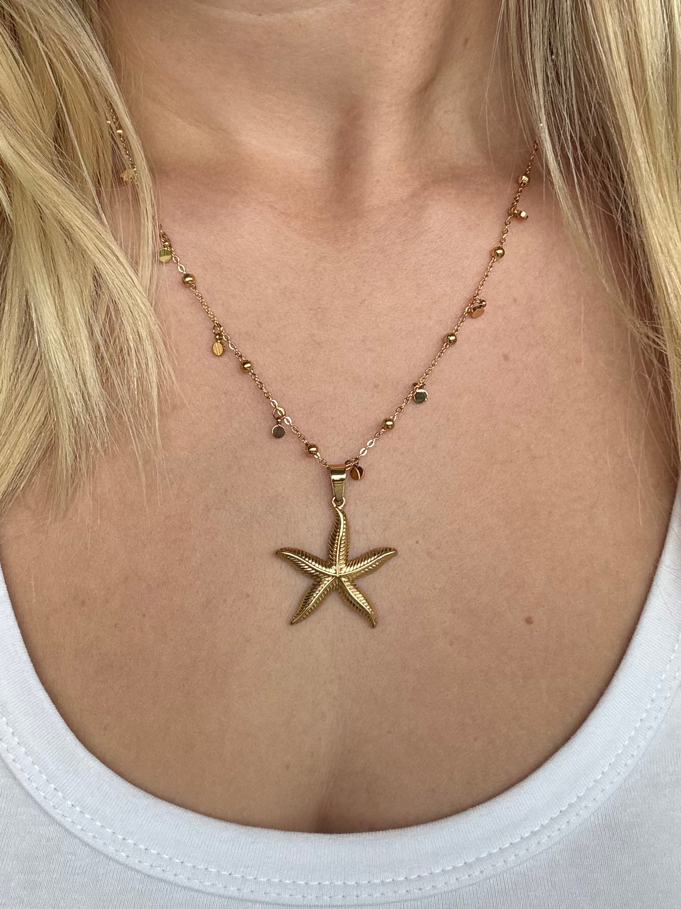 STARFISH BOBBLE NECKLACE