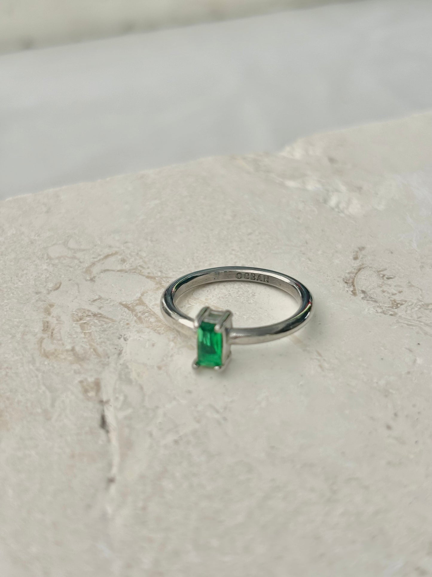 HARPER GREEN RING