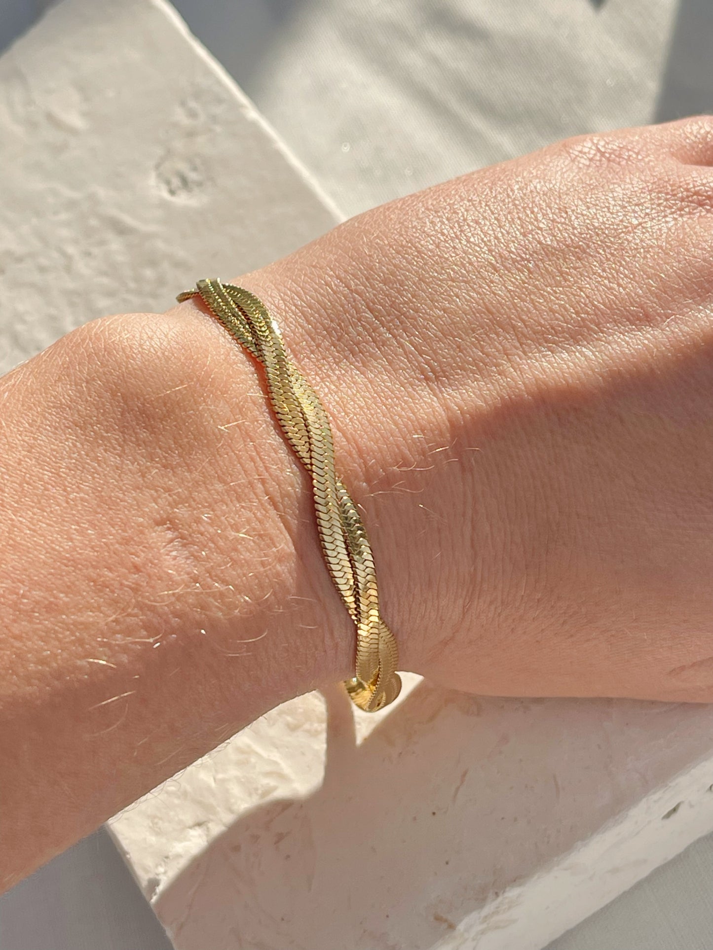 TWISTED SNAKE BRACELET