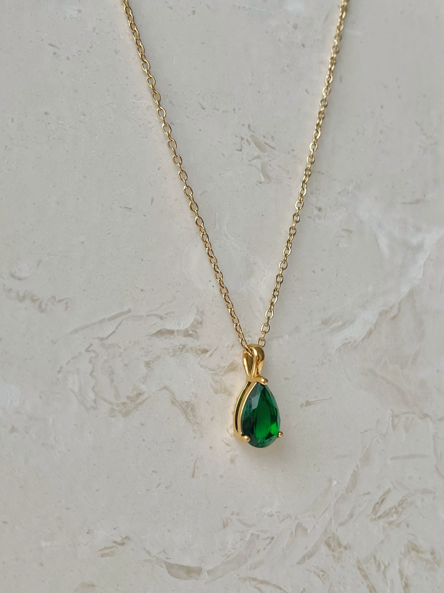 MAY BIRTHSTONE NECKLACE