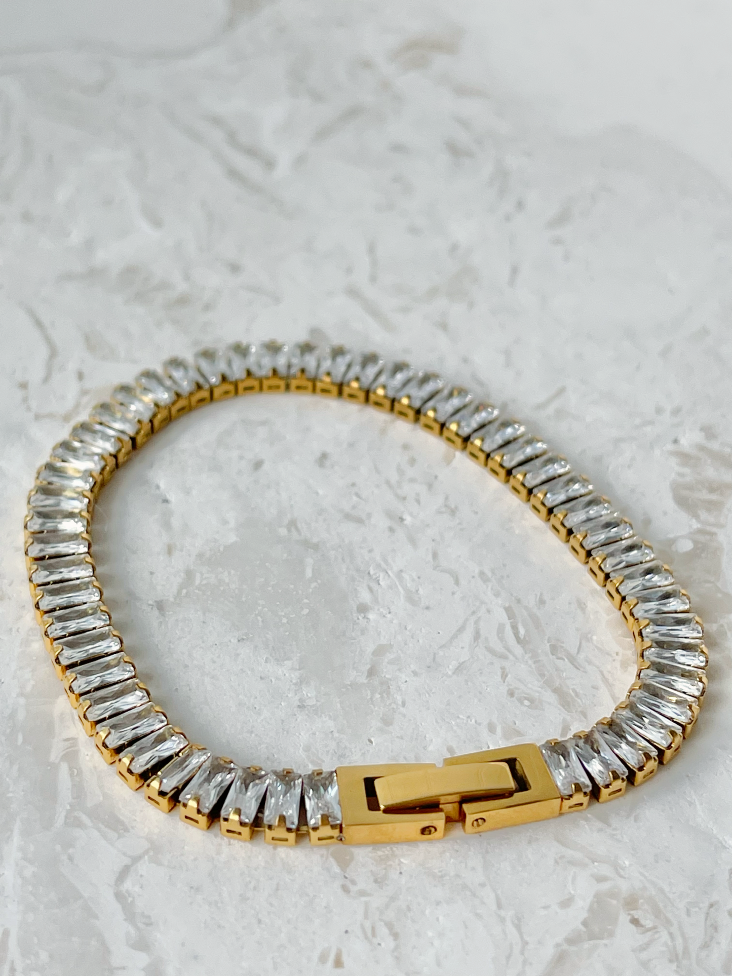 BAGUETTE ZIRCONIA BRACELET
