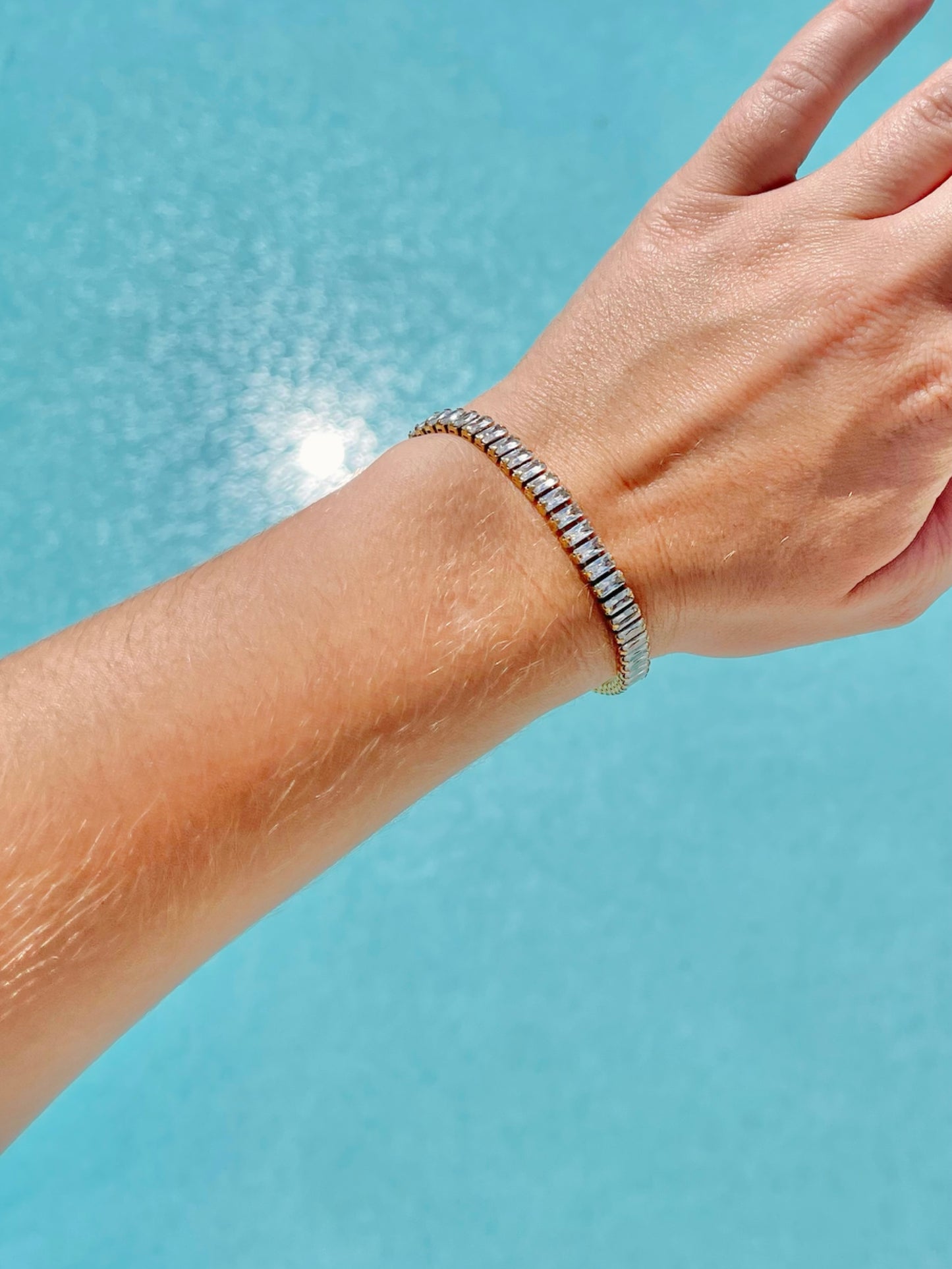 BAGUETTE ZIRCONIA BRACELET