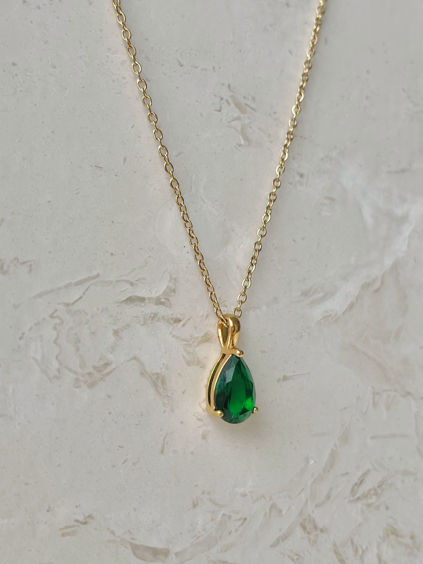 MAY BIRTHSTONE NECKLACE