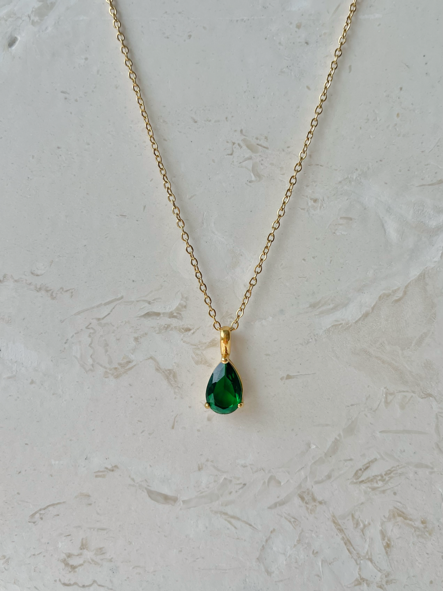 MAY BIRTHSTONE NECKLACE