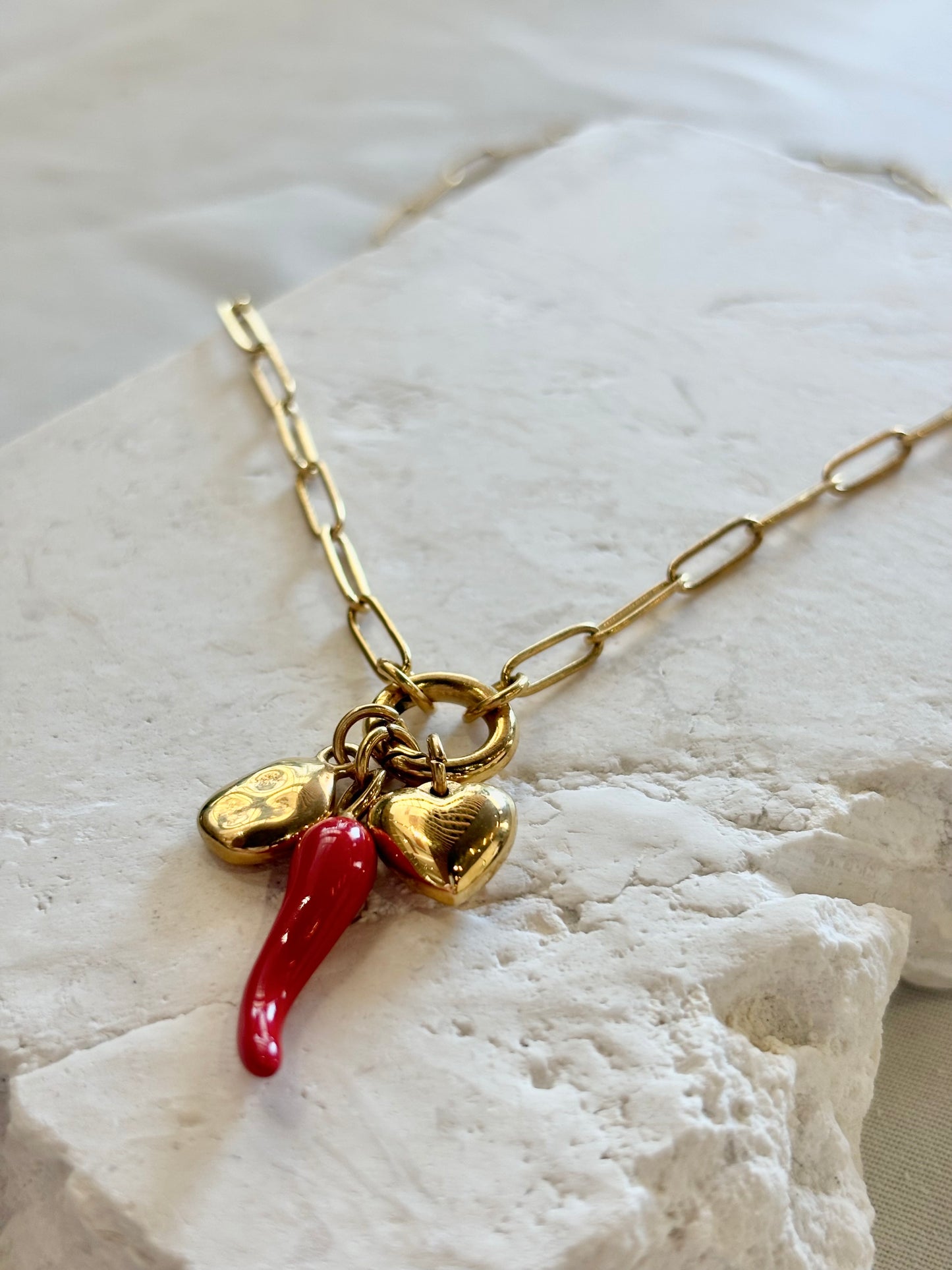 PEPPER CHARM NECKLACE