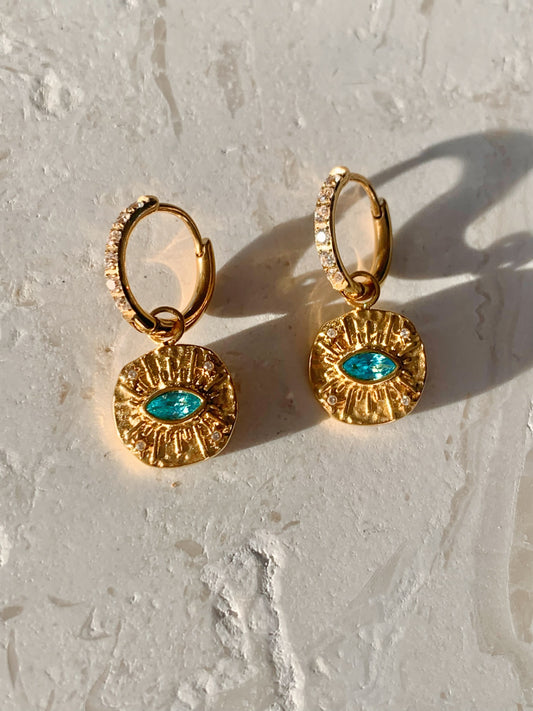 EVIL EYE EARRINGS