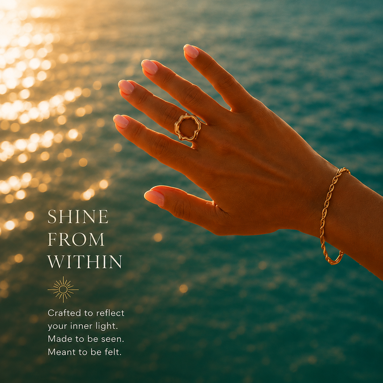 GOLDEN GODDESS RING