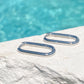 AURA LONG OVAL HOOP EARRINGS