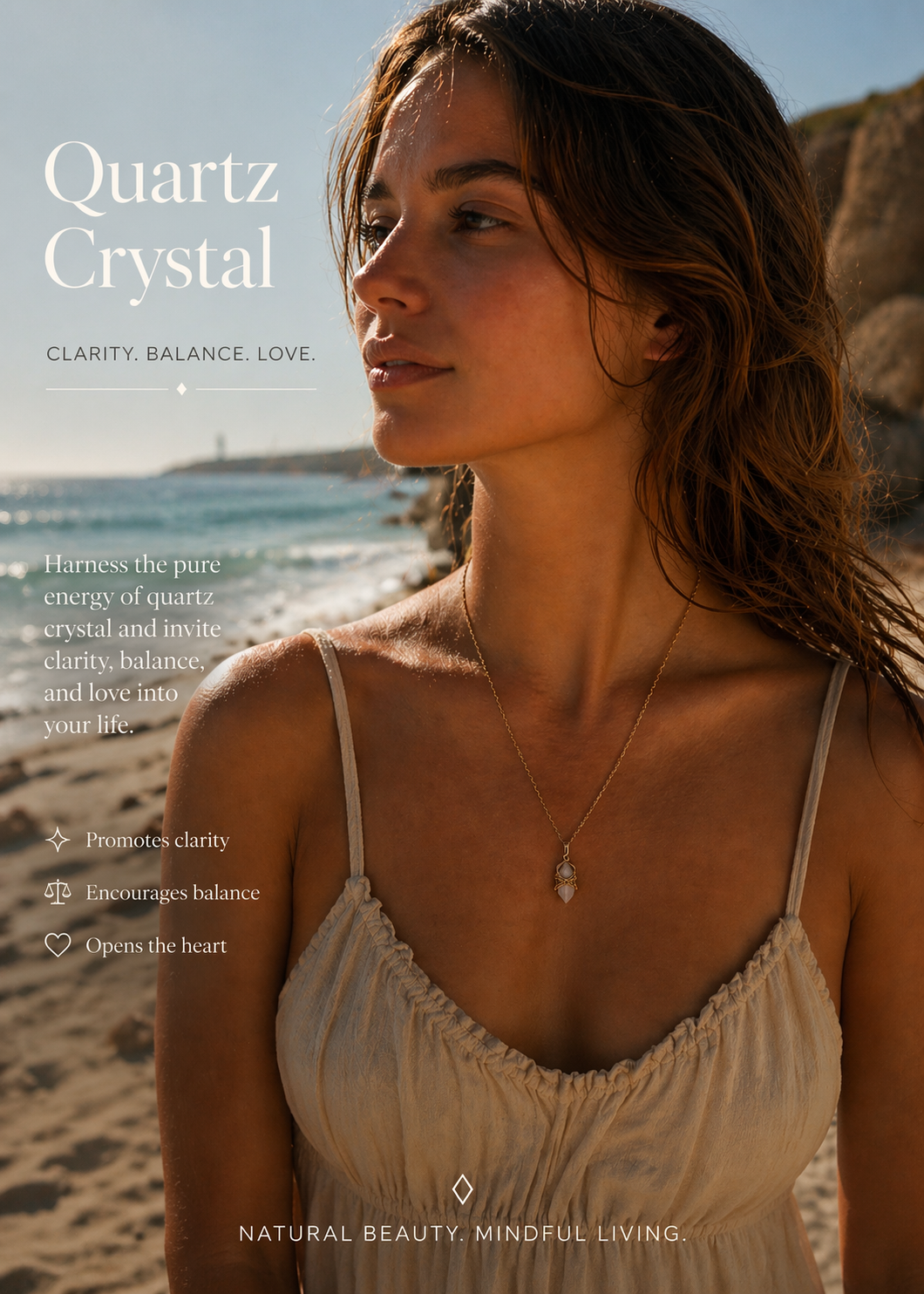 QUARTZ NECKLACE