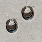 CORALINE HOOP EARRINGS SILVER