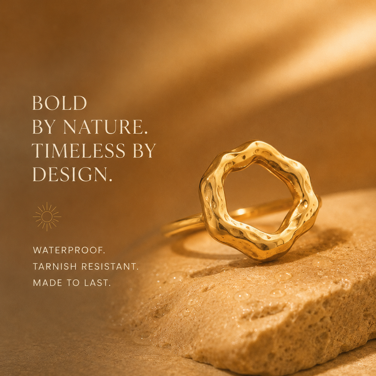 GOLDEN GODDESS RING