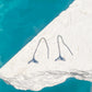 WHALE TAIL THREADER EARRINGS
