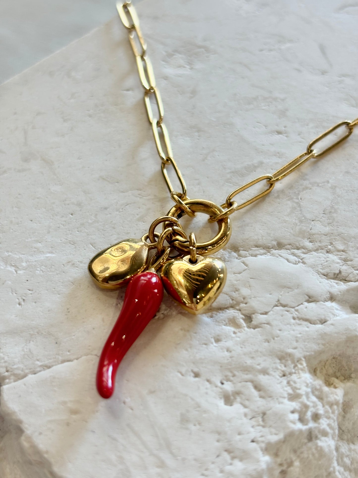 PEPPER CHARM NECKLACE