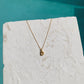 LETTER CHARM NECKLACE