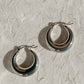 CORALINE HOOP EARRINGS SILVER