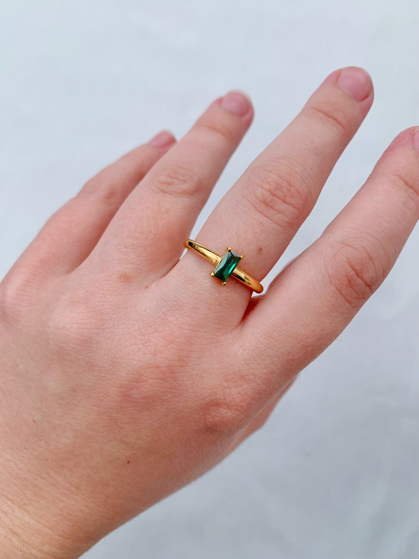 HARPER GREEN RING