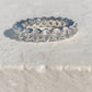 SILVER BAGUETTE RING