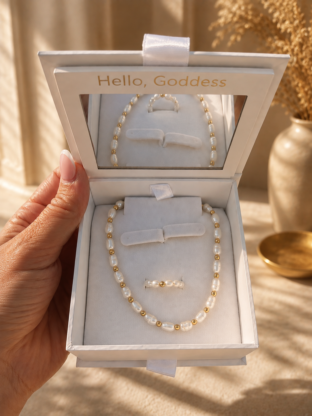 THE SACRED PEARL NECKLACE
