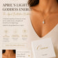 APRIL BIRTHSTONE NECKLACE