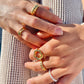 CRESCENT RING