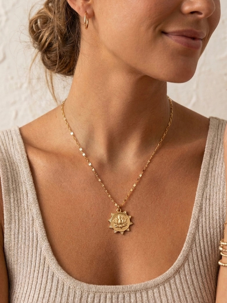 LOTUS NECKLACE