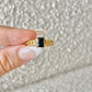 MIRA BLACK CRYSTAL RING