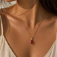 JULY BIRTHSTONE NECKLACE
