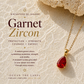 JANUARY BIRTHSTONE NECKLACE