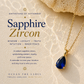 SEPTEMBER BIRTHSTONE NECKLACE
