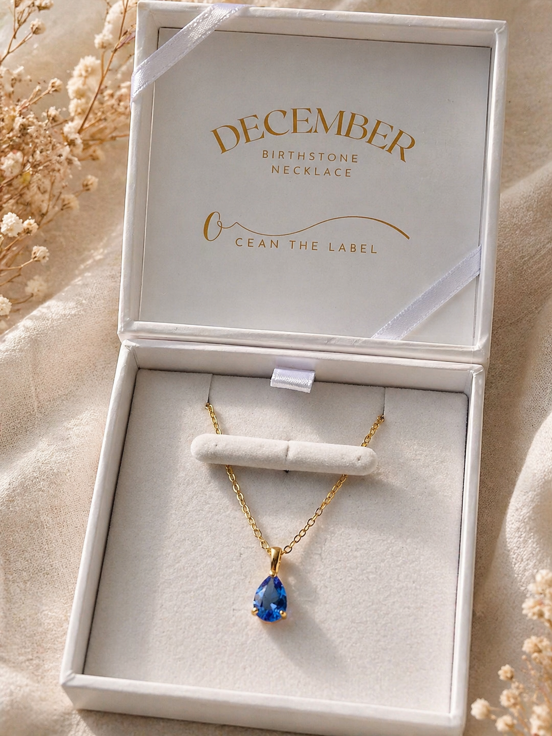 DECEMBER BIRTHSTONE NECKLACE