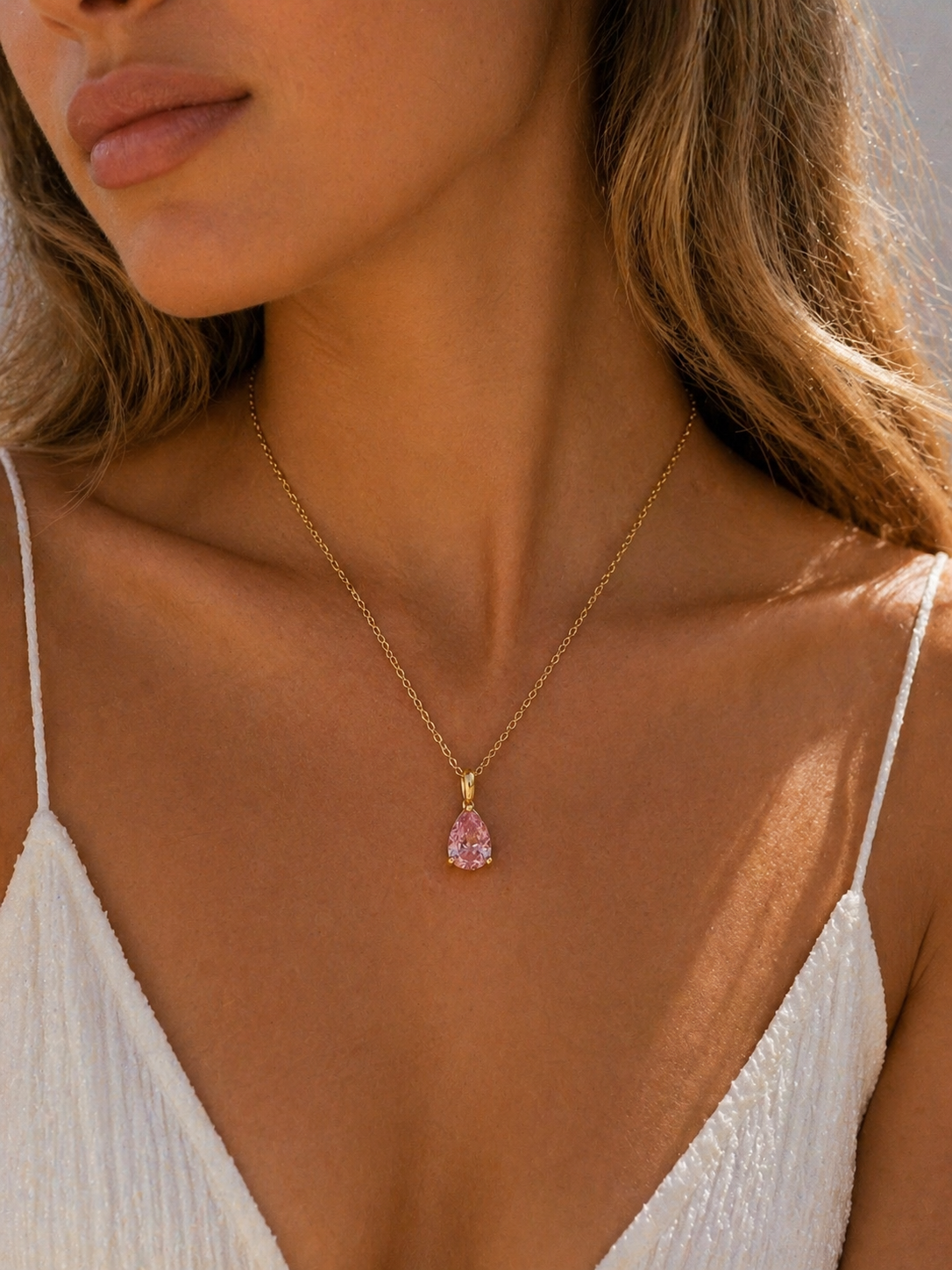 OCTOBER BIRTHSTONE NECKLACE