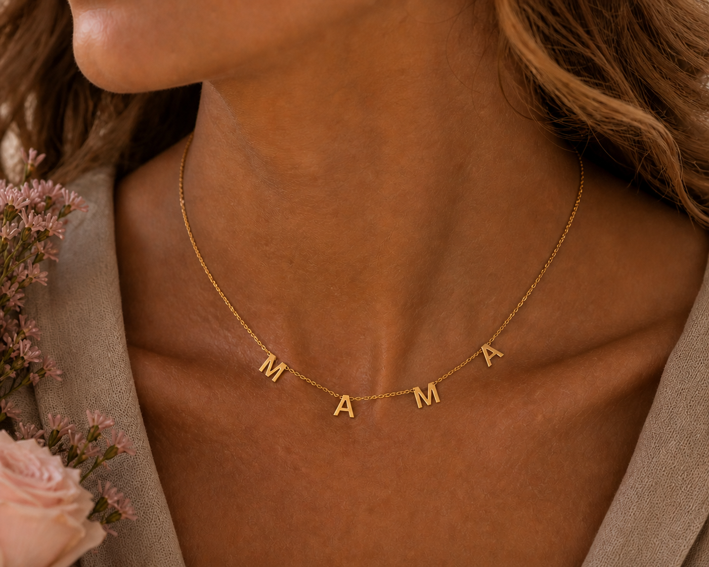 MAMA CHARM NECKLACE