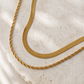 DOUBLE LAYER HERRINGBONE ROPE CHAIN