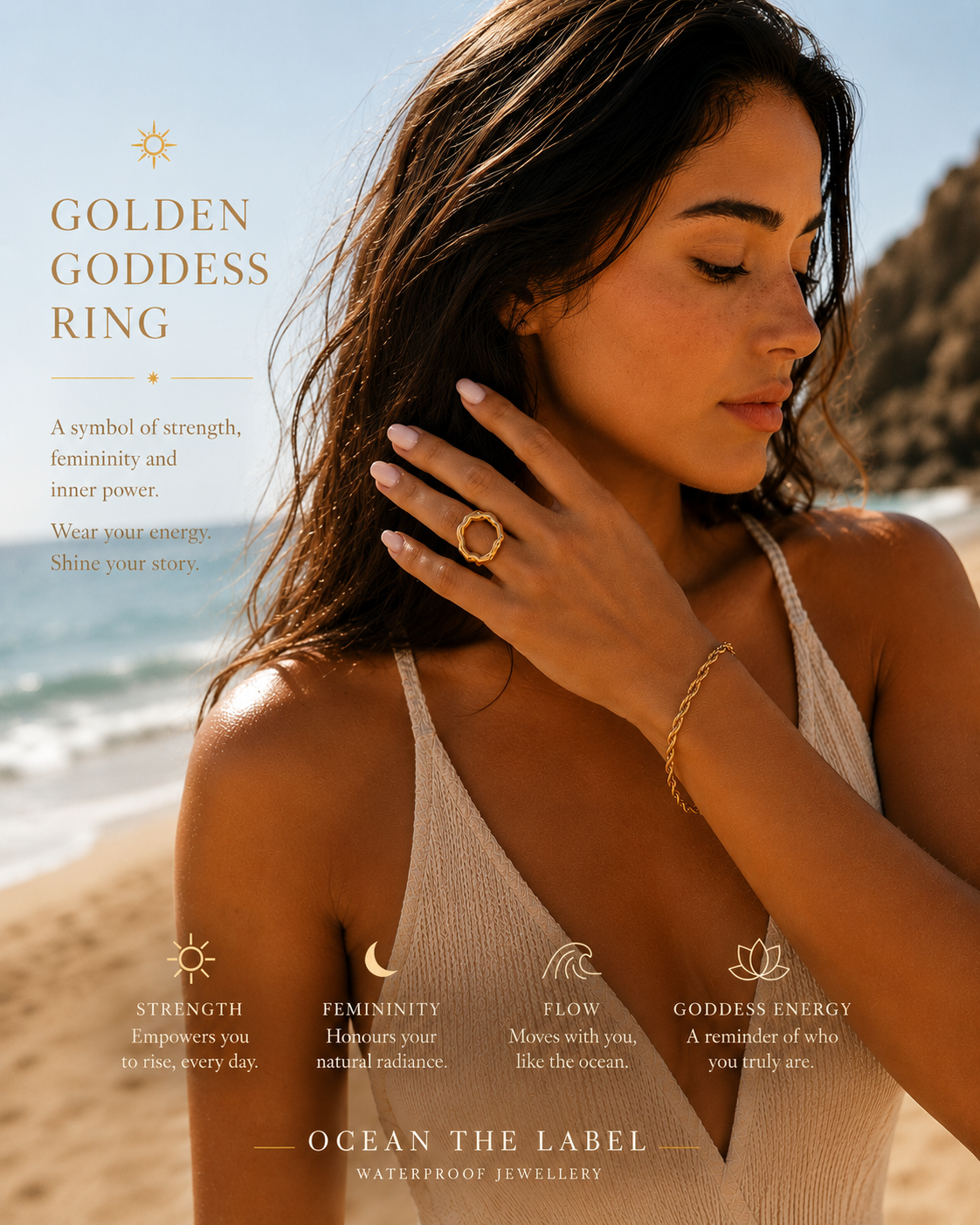 GOLDEN GODDESS RING