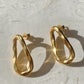 LAYLA OVAL STUD EARRINGS