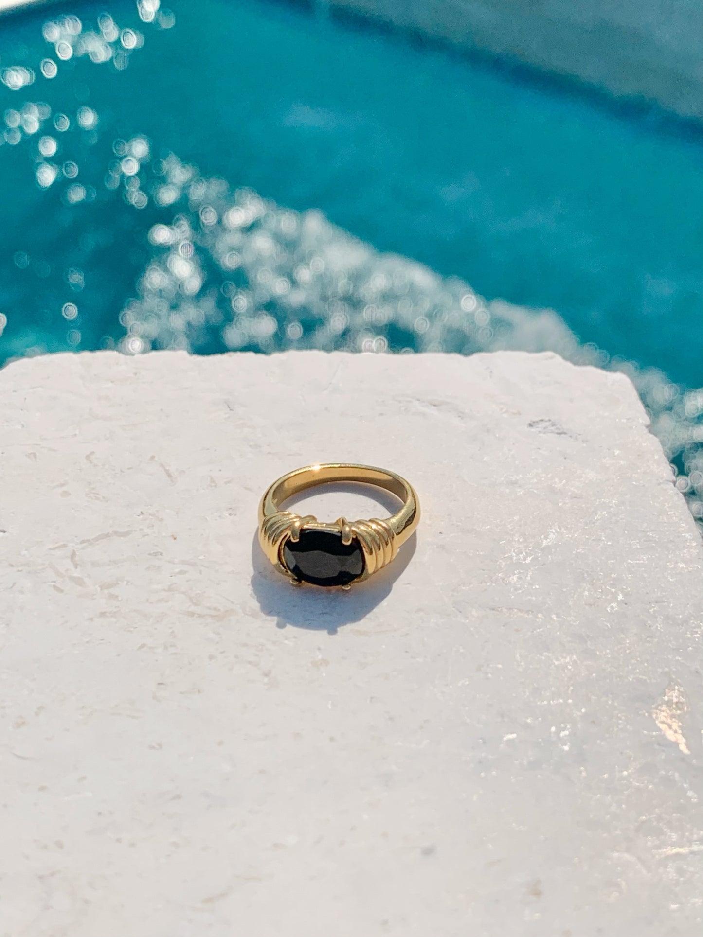 ATHENA BLACK RING