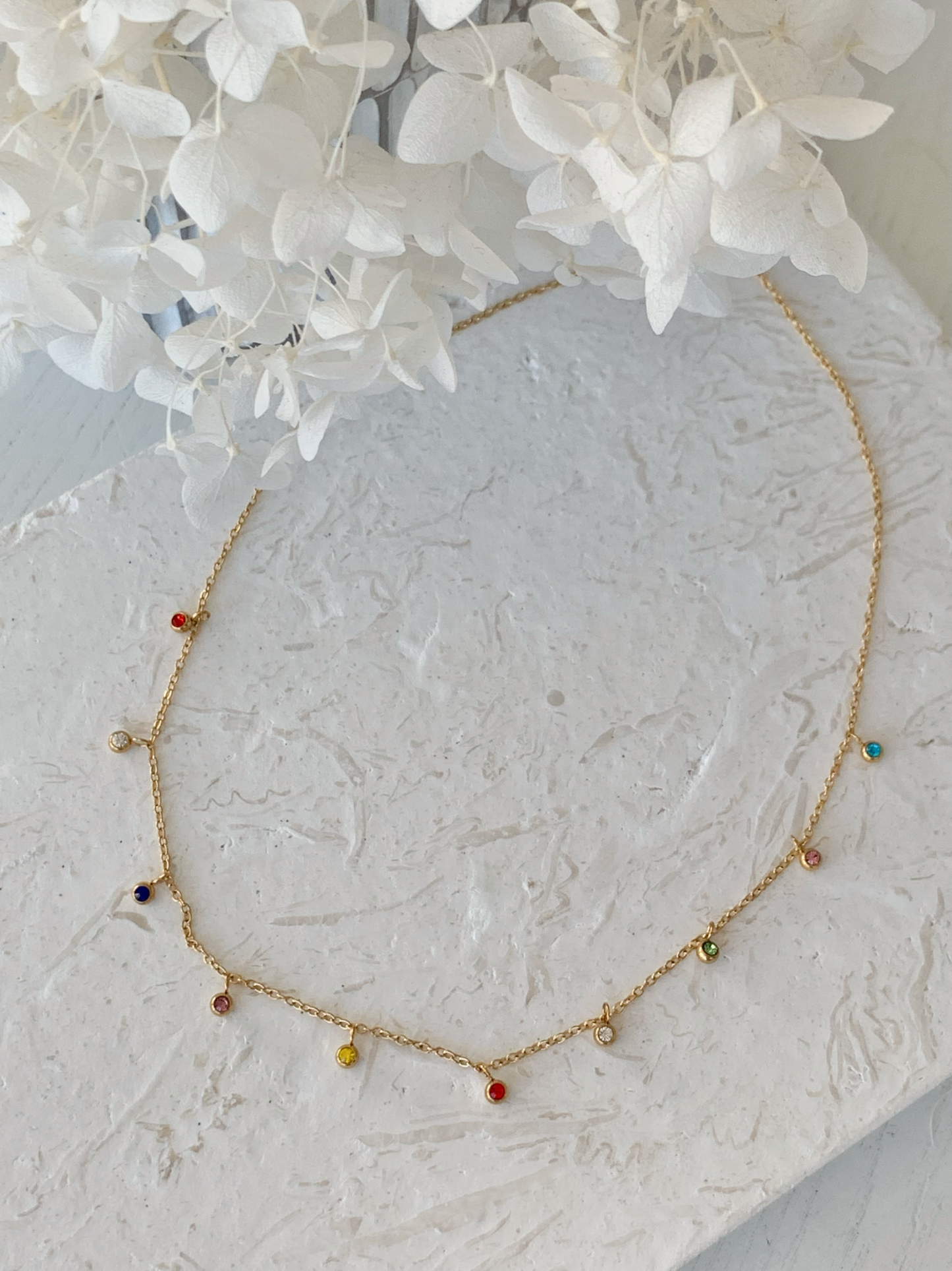 ALORA BOBBLE CHARM NECKLACE