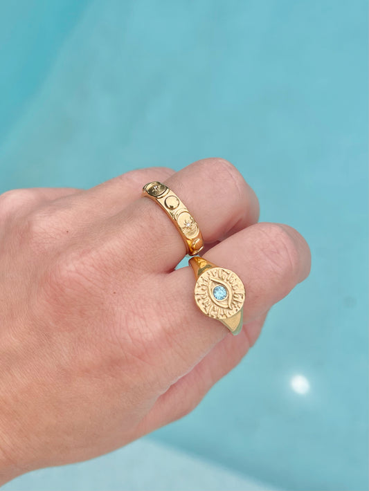 EVIL EYE RING