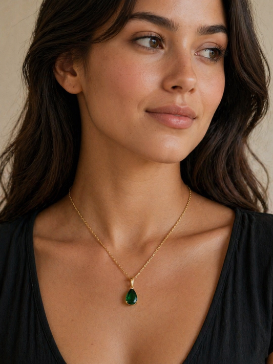 MAY BIRTHSTONE NECKLACE