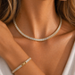 BAGUETTE ZIRCONIA NECKLACE