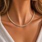 BAGUETTE ZIRCONIA NECKLACE