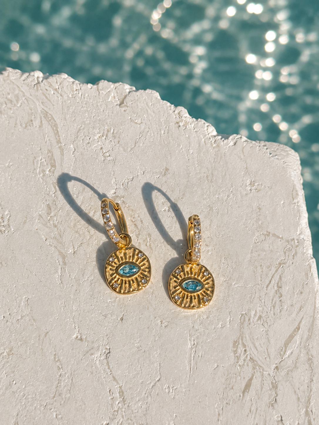 EVIL EYE EARRINGS
