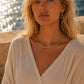 TWISTED HERRINGBONE CHAIN NECKLACE